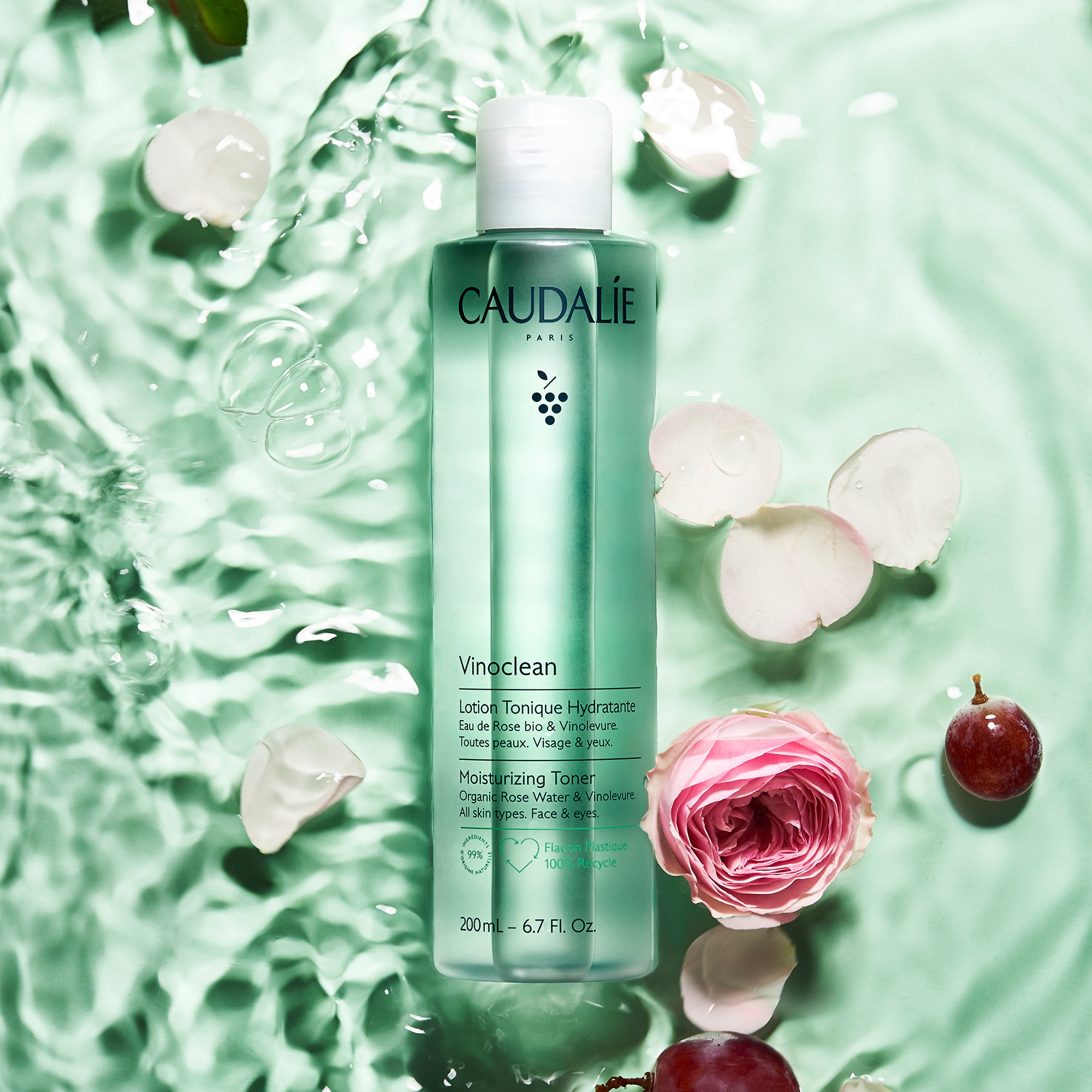 VINOCLEAN (LOCIÓN TÓNICO HIDRATANTE CON AGUA DE ROSA)